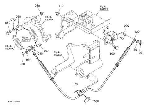 bracket for metal cable kubota|Parts Products .